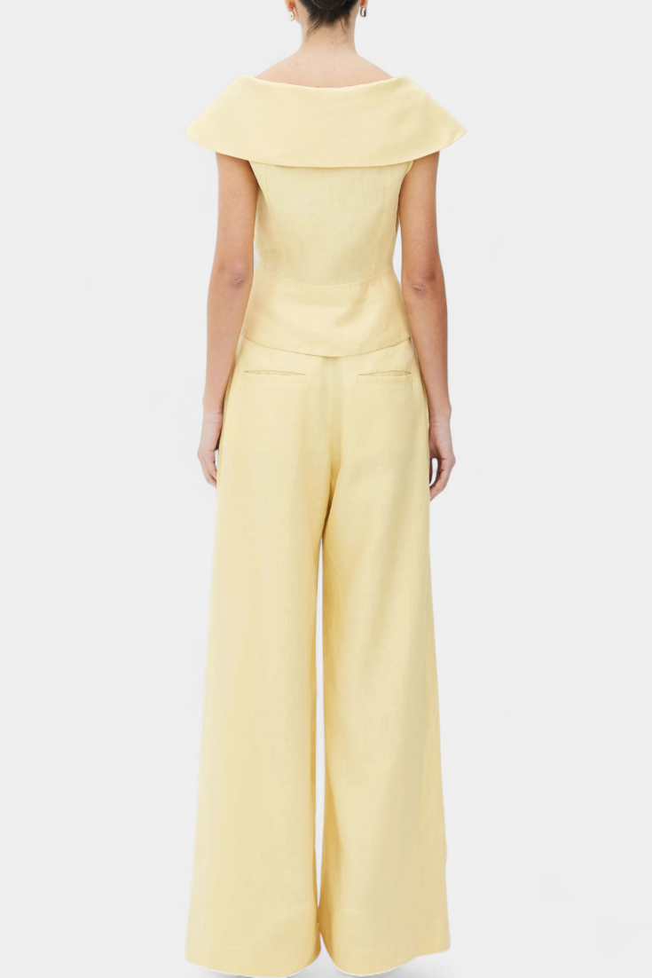 Hayden | Conjunto Top Asimétrico y Pantalón Palazzo