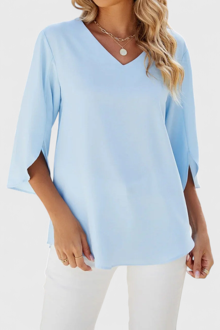 Ainhoa | Blusa Casual con Corte Suelto y Estilo Sofisticado