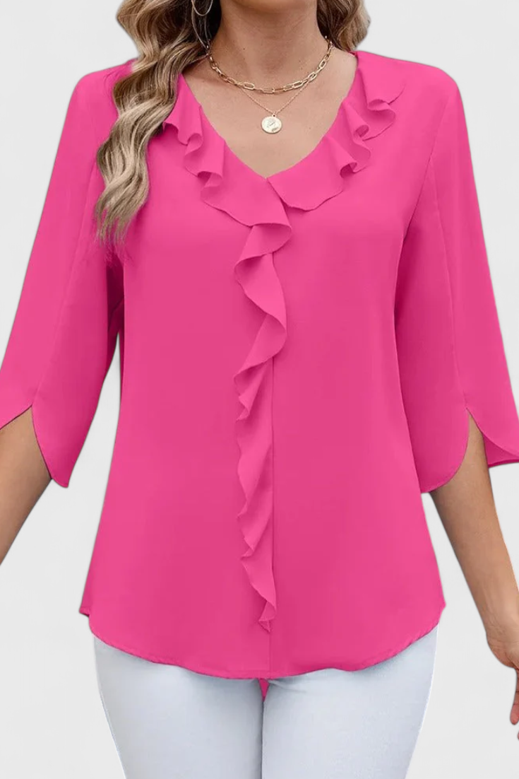 Amelia | Blusa Casual con Corte Suelto y Estilo Sofisticado