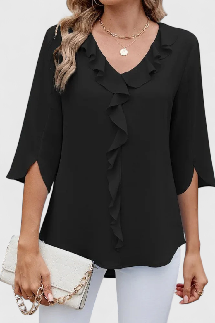 Amelia | Blusa Casual con Corte Suelto y Estilo Sofisticado