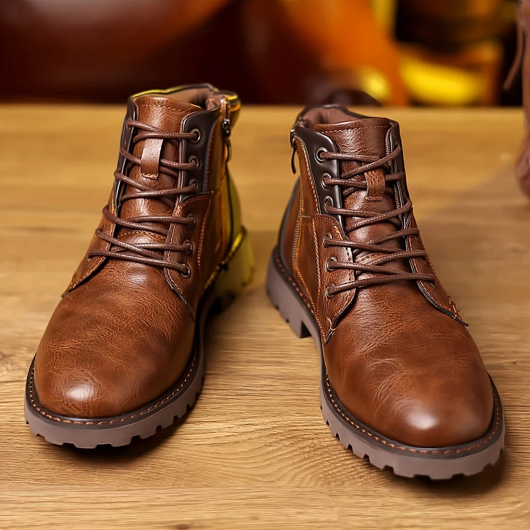 Sebastián | Botines de Cuero Sintético
