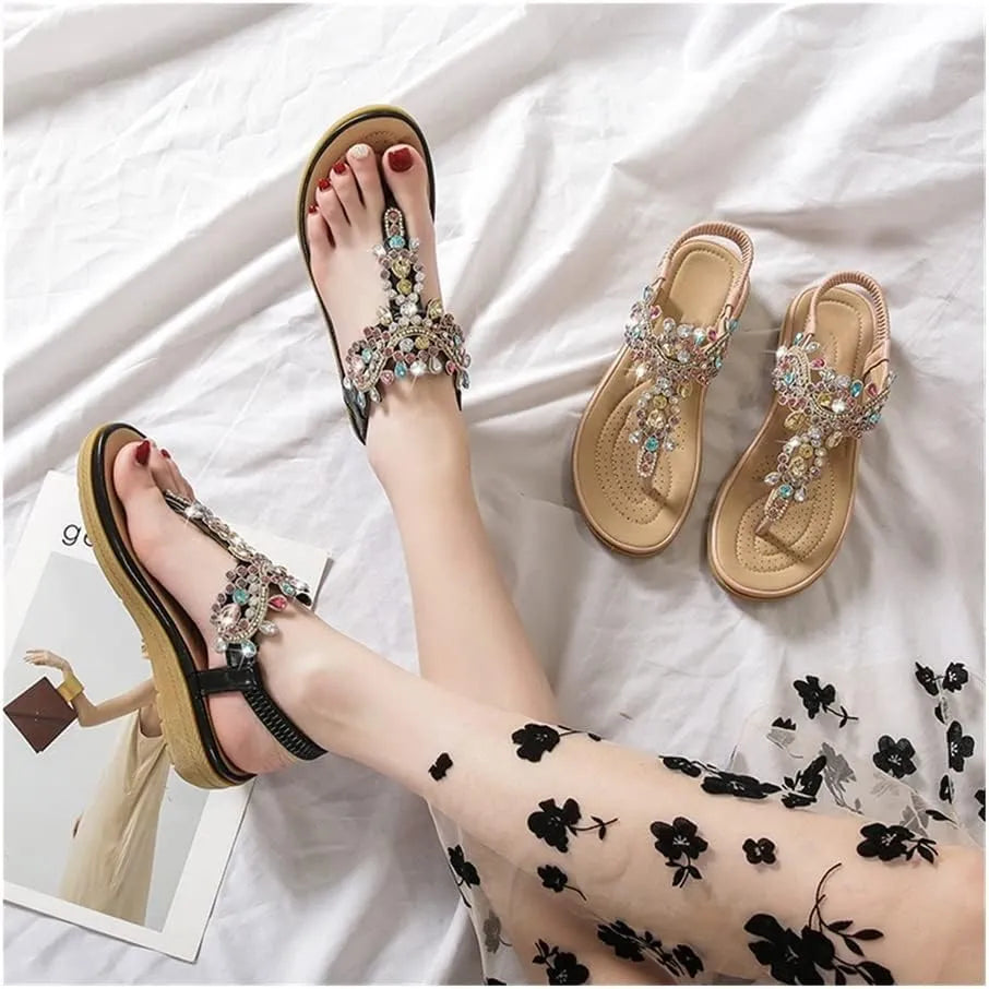 Esmeralda | Sandalias joya con diseño artesanal
