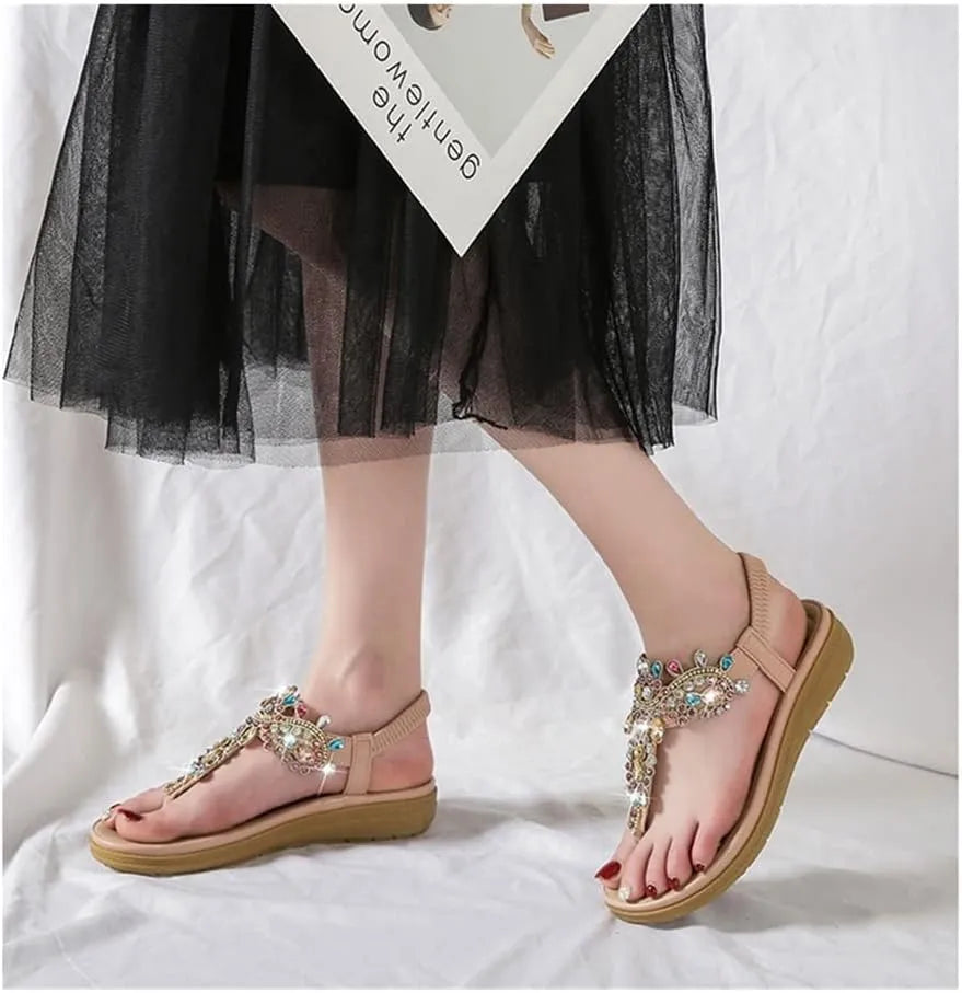 Esmeralda | Sandalias joya con diseño artesanal