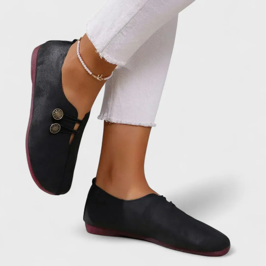 Lidia | Mocasines ortopédicos con diseño artesanal