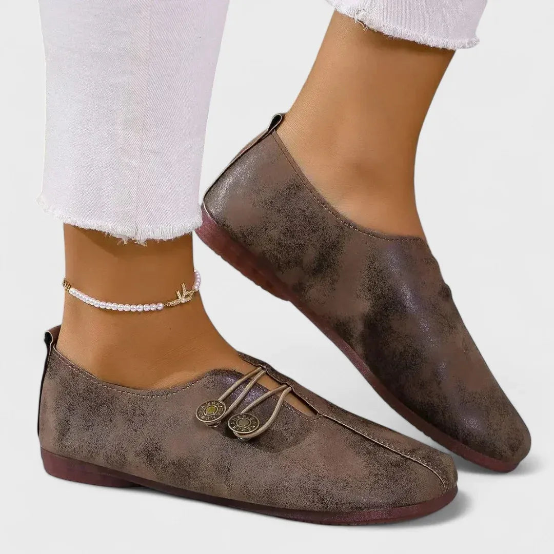 Lidia | Mocasines ortopédicos con diseño artesanal