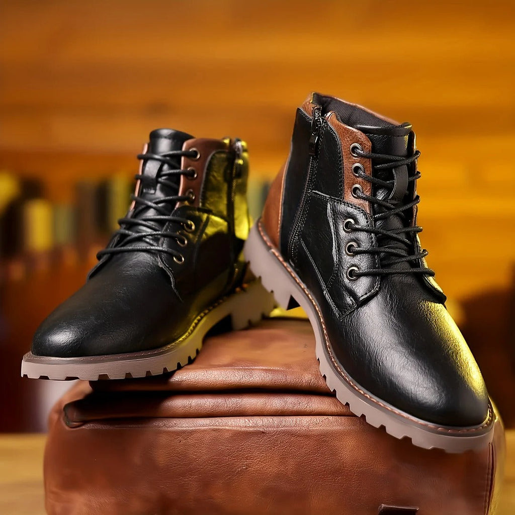 Sebastián | Botines de Cuero Sintético