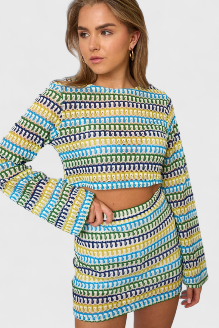 Irene | Conjunto Boho de Ganchillo Ligero