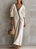 Eva | Vestido maxi de lino