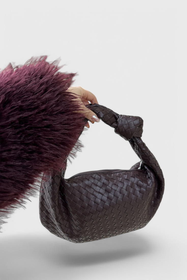 Cayetana | Bolso de Hombro Mediano Tejido