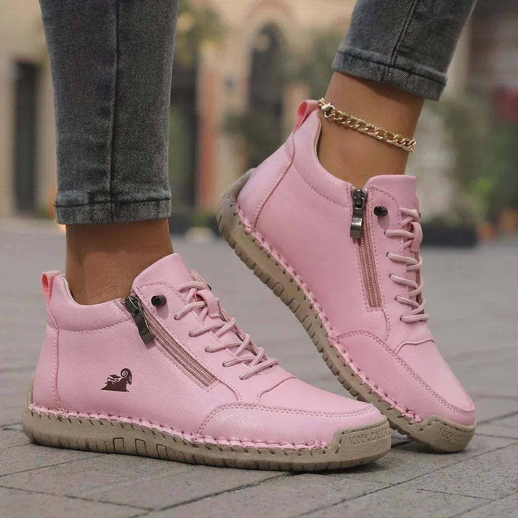 Camila | Zapatillas ortopédicas cómodas con cremallera