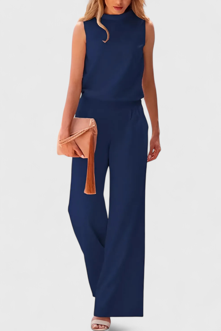 Gala | Mono Minimalista de Pierna Ancha