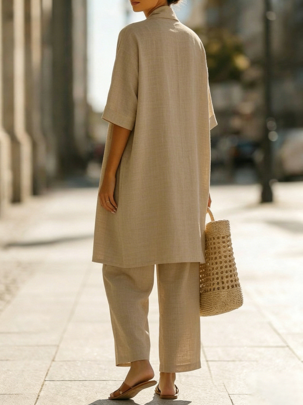 Isa | Conjunto de Tres Piezas Elegante y Sin Esfuerzo