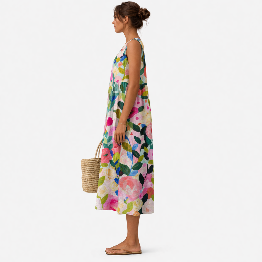 Julia | Vestido midi para el día a día