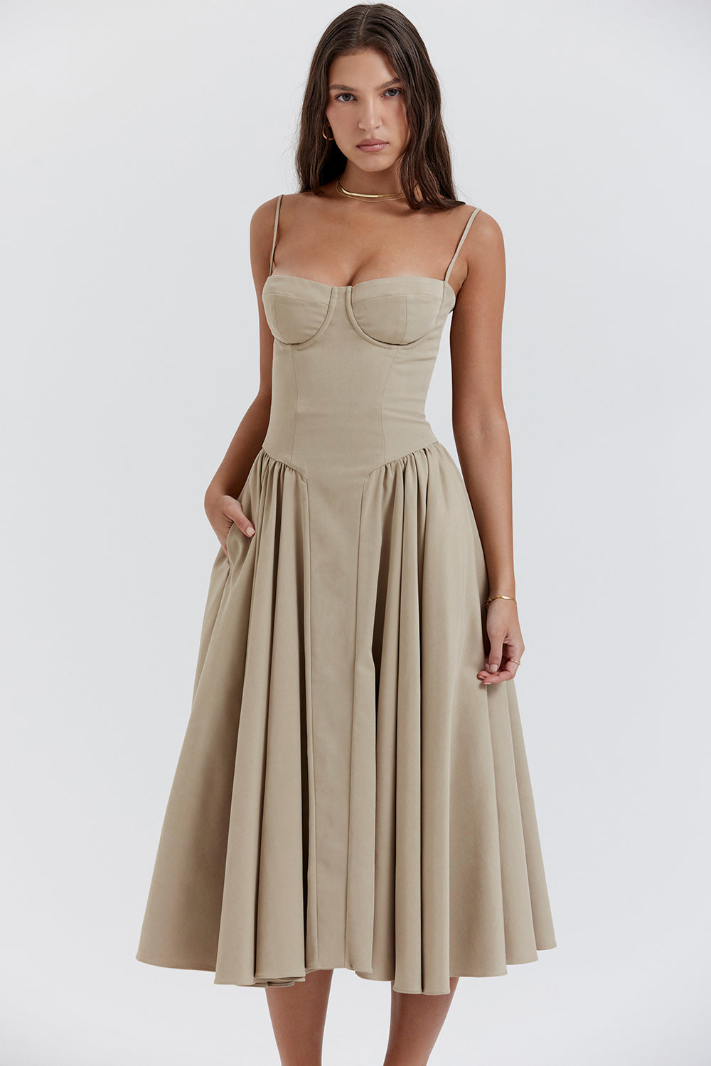 Sara | Vestido tipo corsé – Nuestra joya