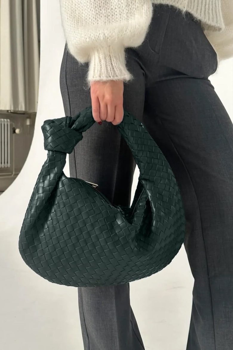 Cayetana | Bolso de Hombro Mediano Tejido
