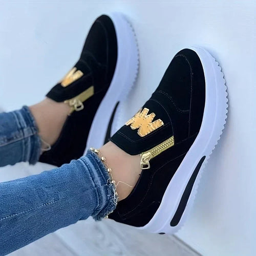 Alicia | Zapatillas cómodas con cremallera