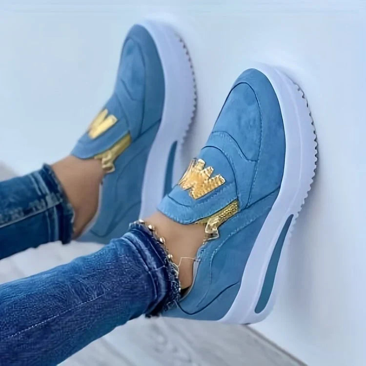 Alicia | Zapatillas cómodas con cremallera