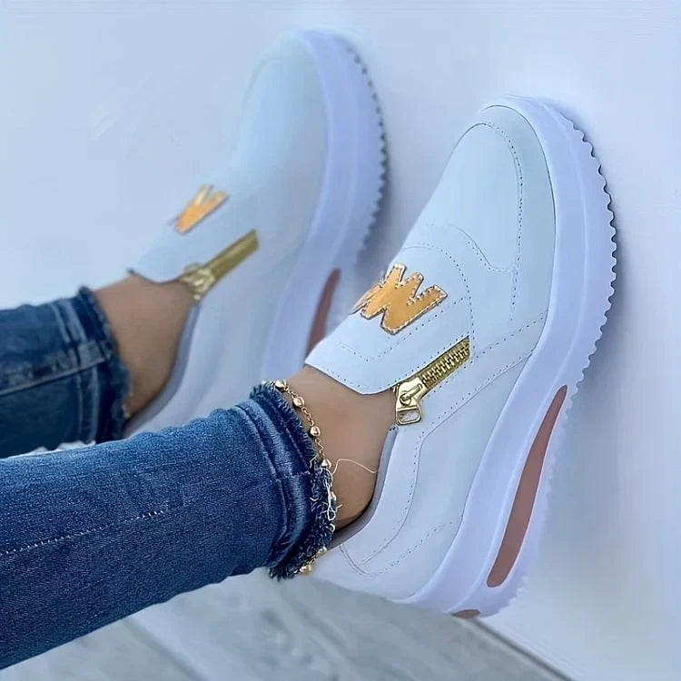 Alicia | Zapatillas cómodas con cremallera