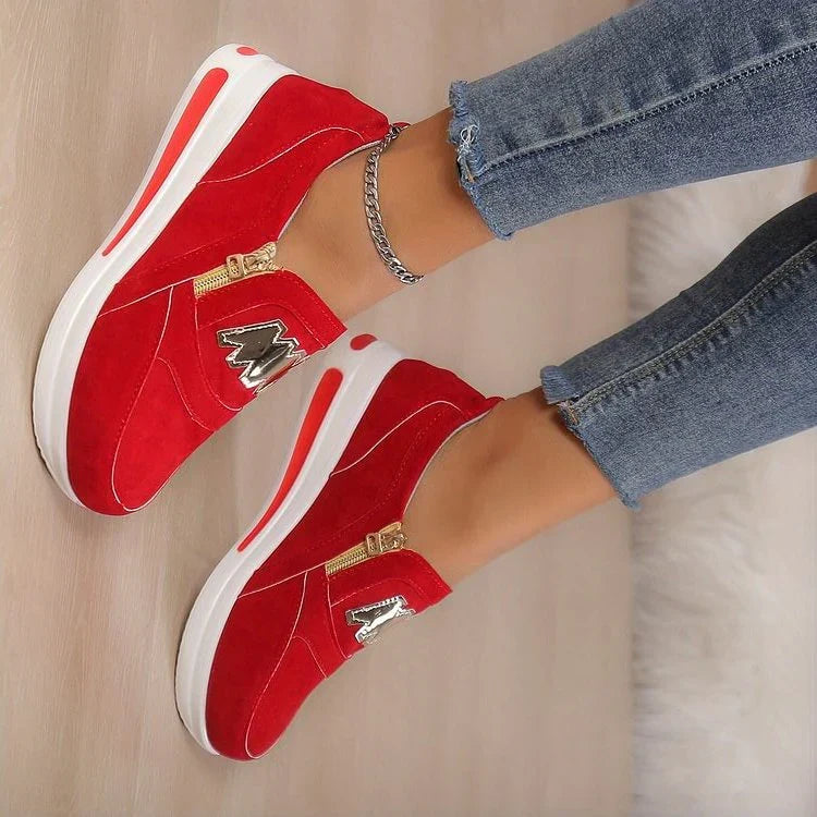 Alicia | Zapatillas cómodas con cremallera