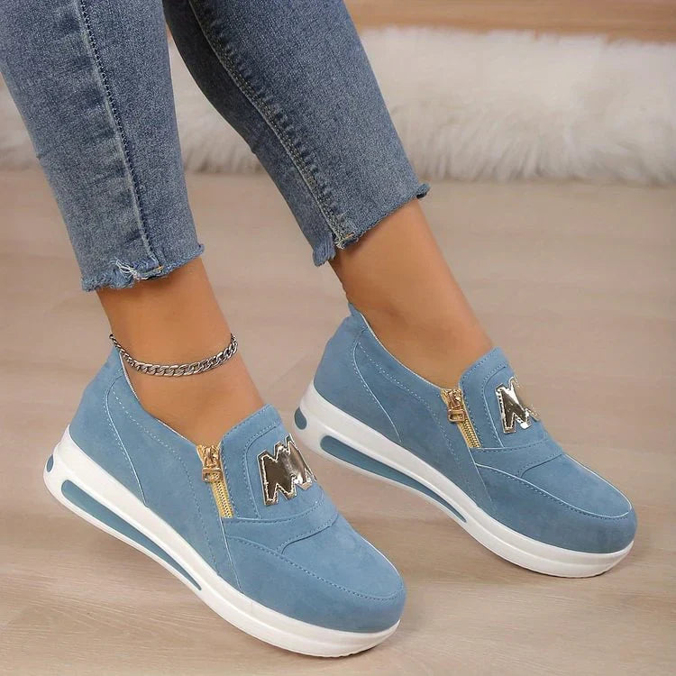 Alicia | Zapatillas cómodas con cremallera