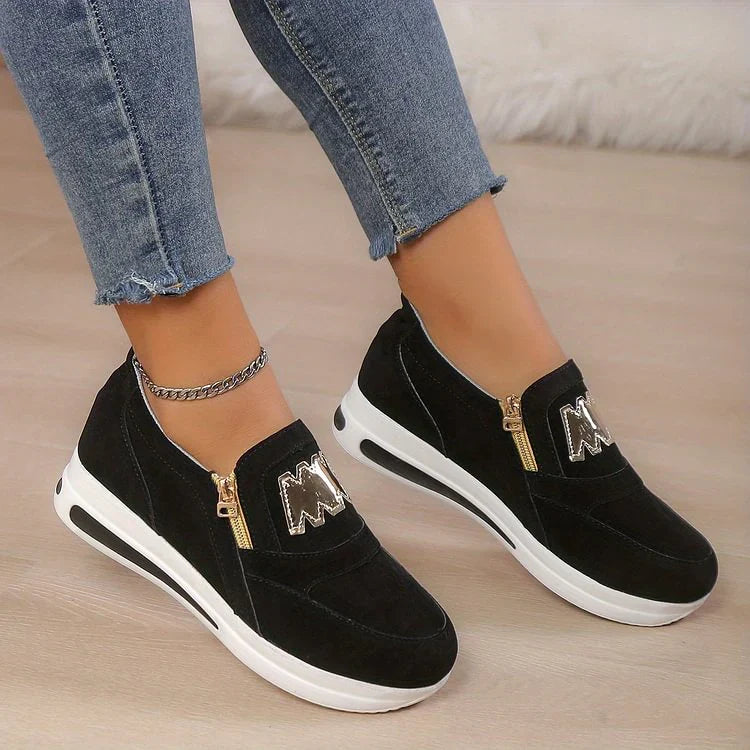Alicia | Zapatillas cómodas con cremallera