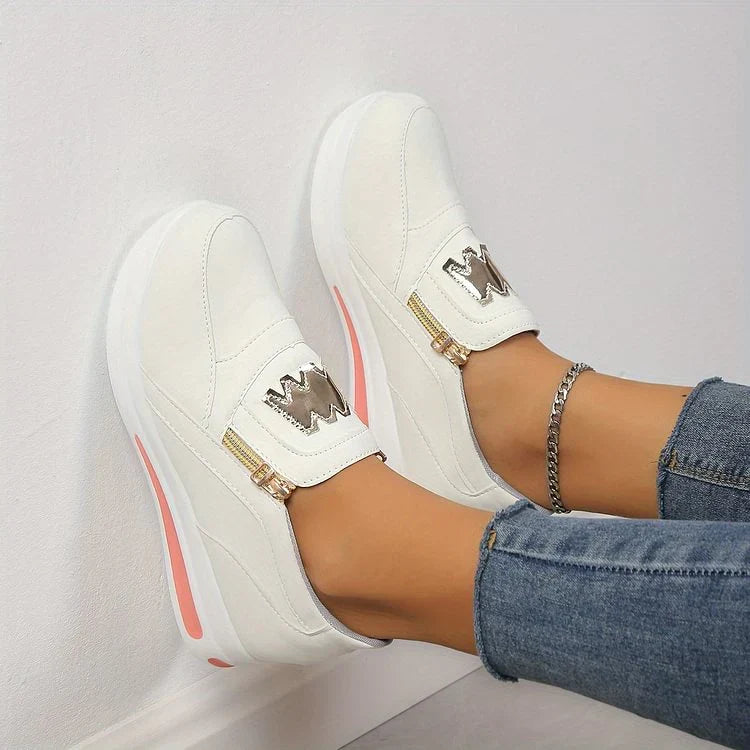 Alicia | Zapatillas cómodas con cremallera