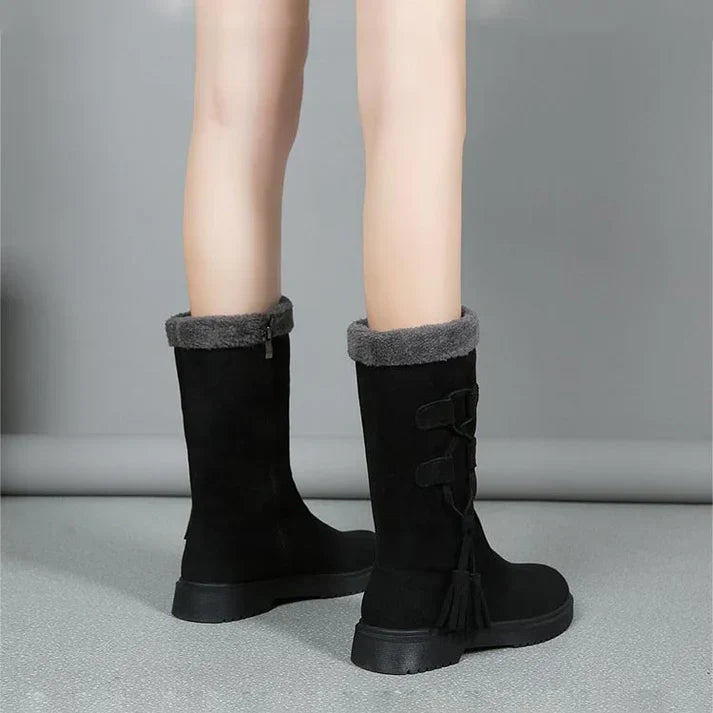Lidia | Botas de invierno con suela gruesa y forro cálido