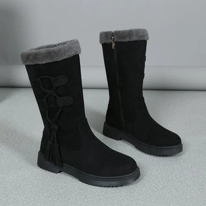 Lidia | Botas de invierno con suela gruesa y forro cálido