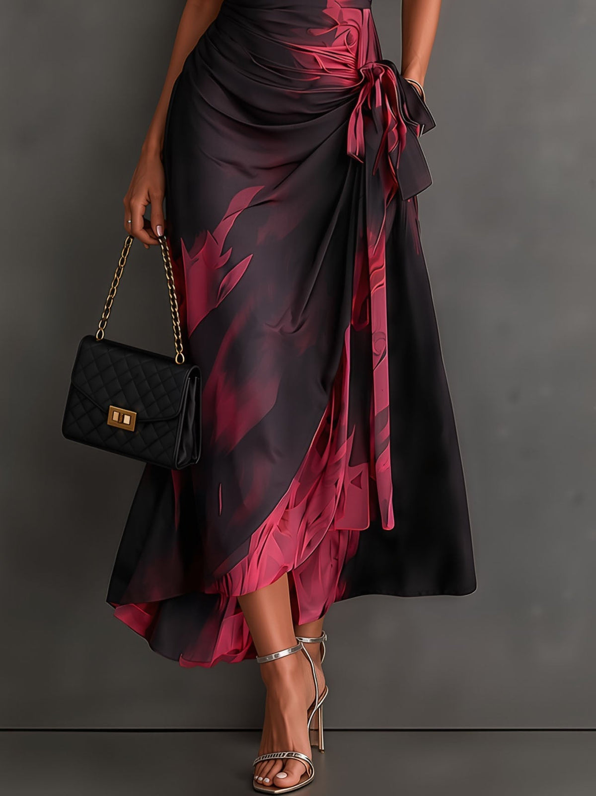 Lucia | Vestido midi cruzado