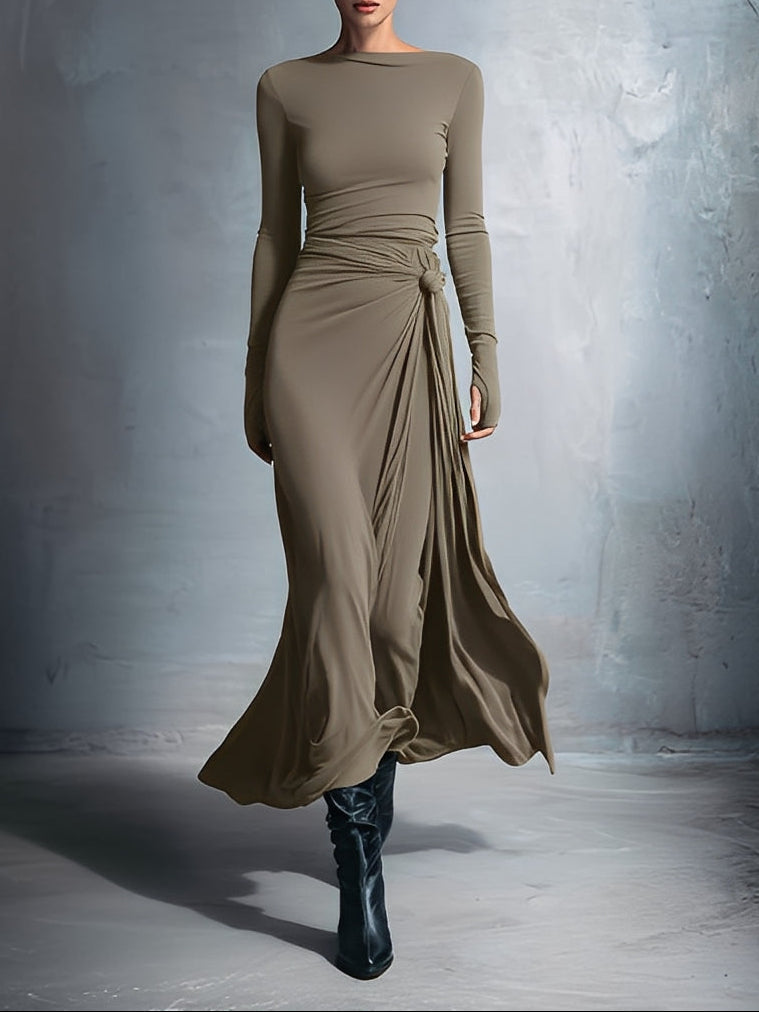 Valeria | Abito lungo elegante e fluido