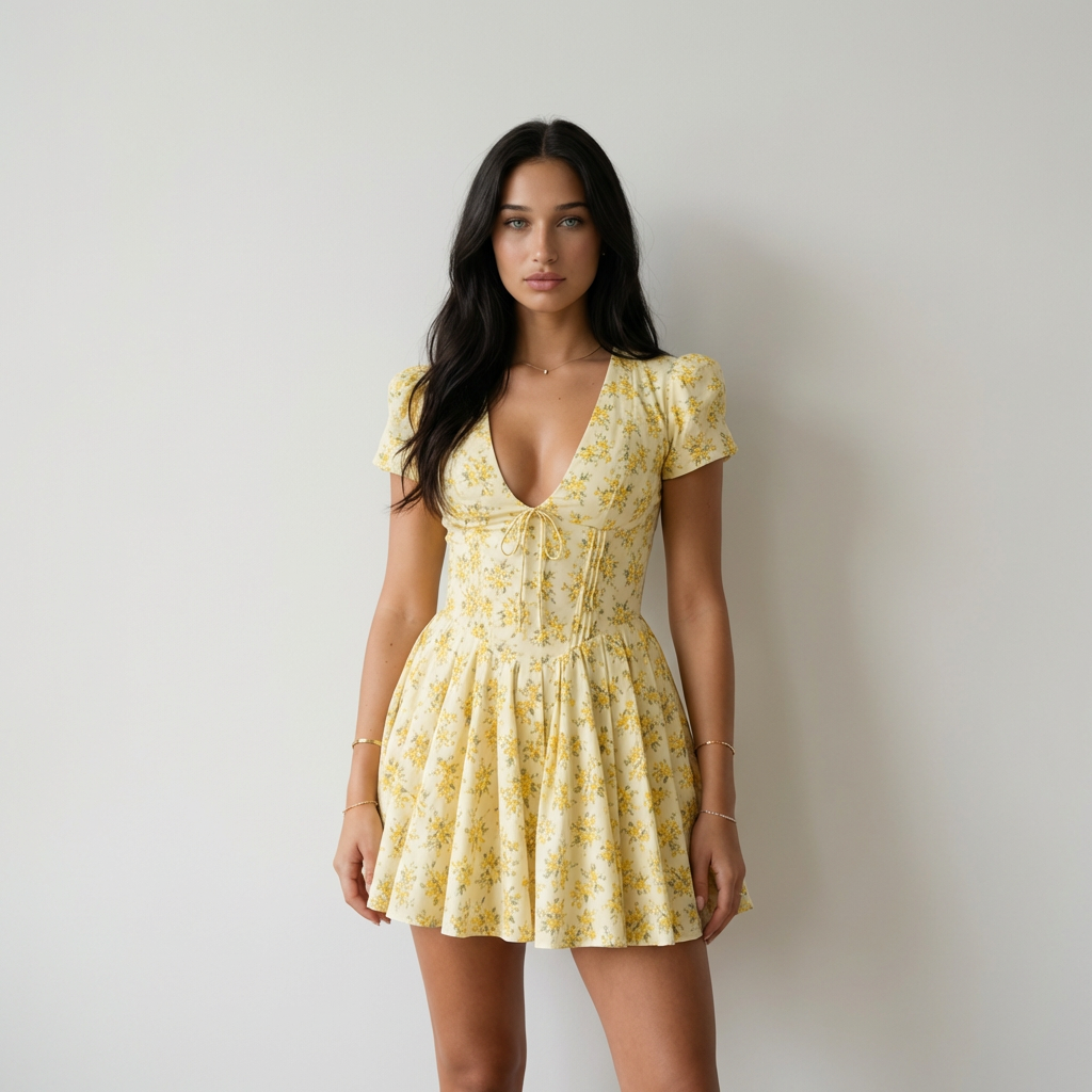 Camila | Vestido Mini Floral