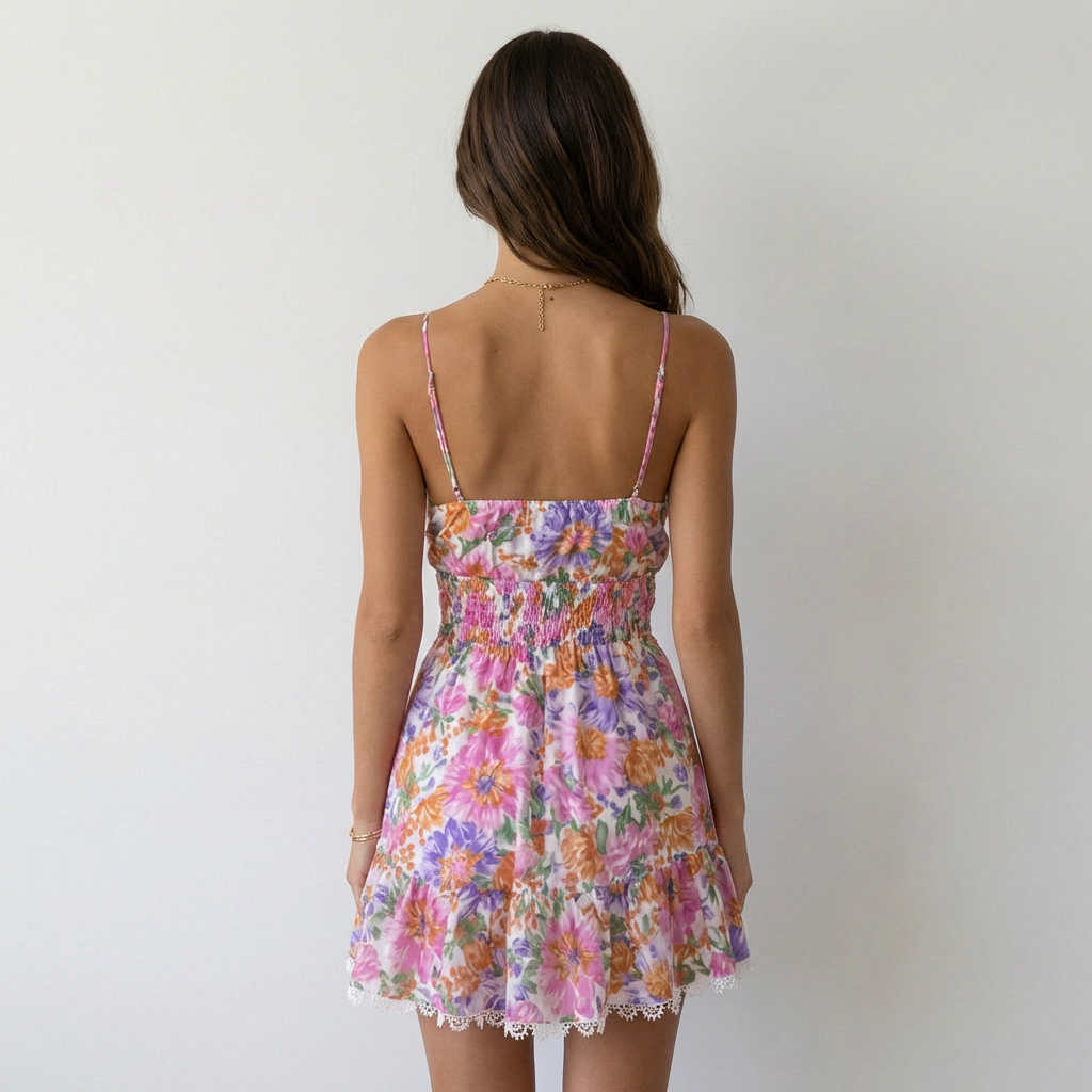 Valentina | Vestido Floral Pastel