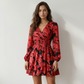 Valeria | Vestido Floral Volantes