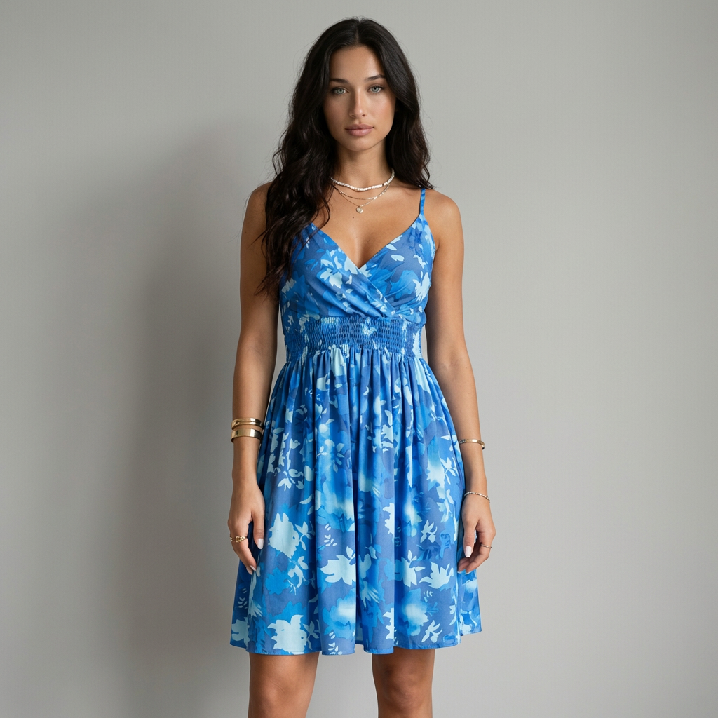 Camila | Vestido Floral Cruzado