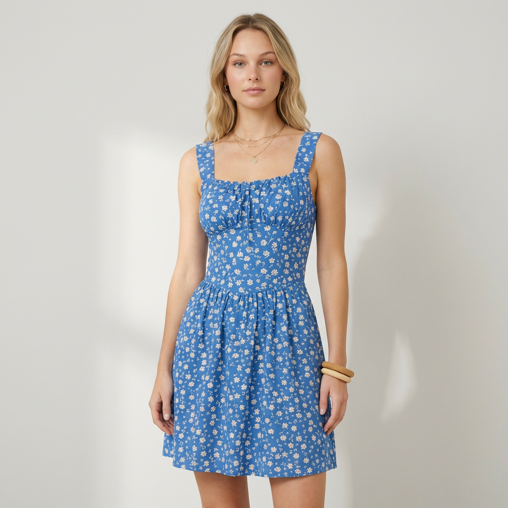Mariana | Vestido con estampado floral
