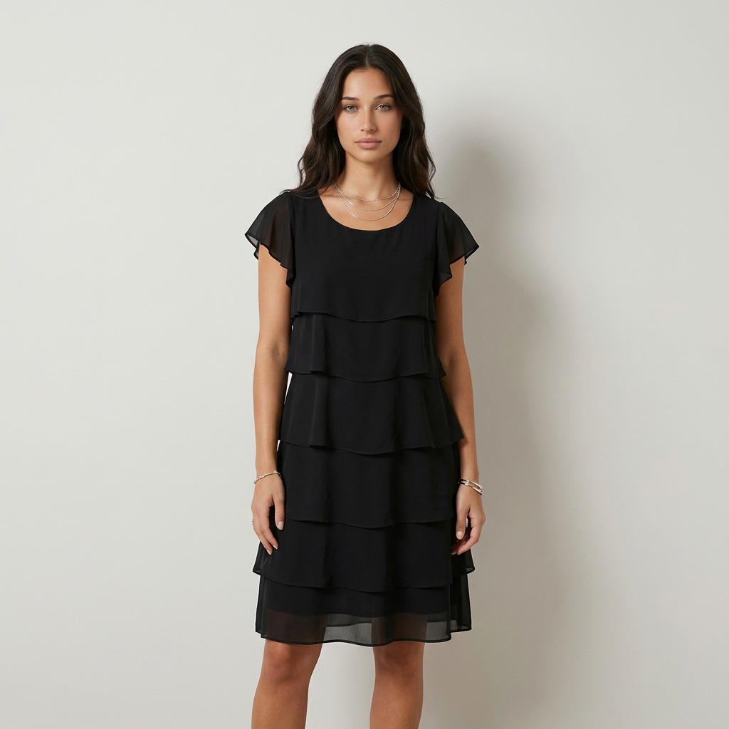 Martina | Vestido Midi con Volantes