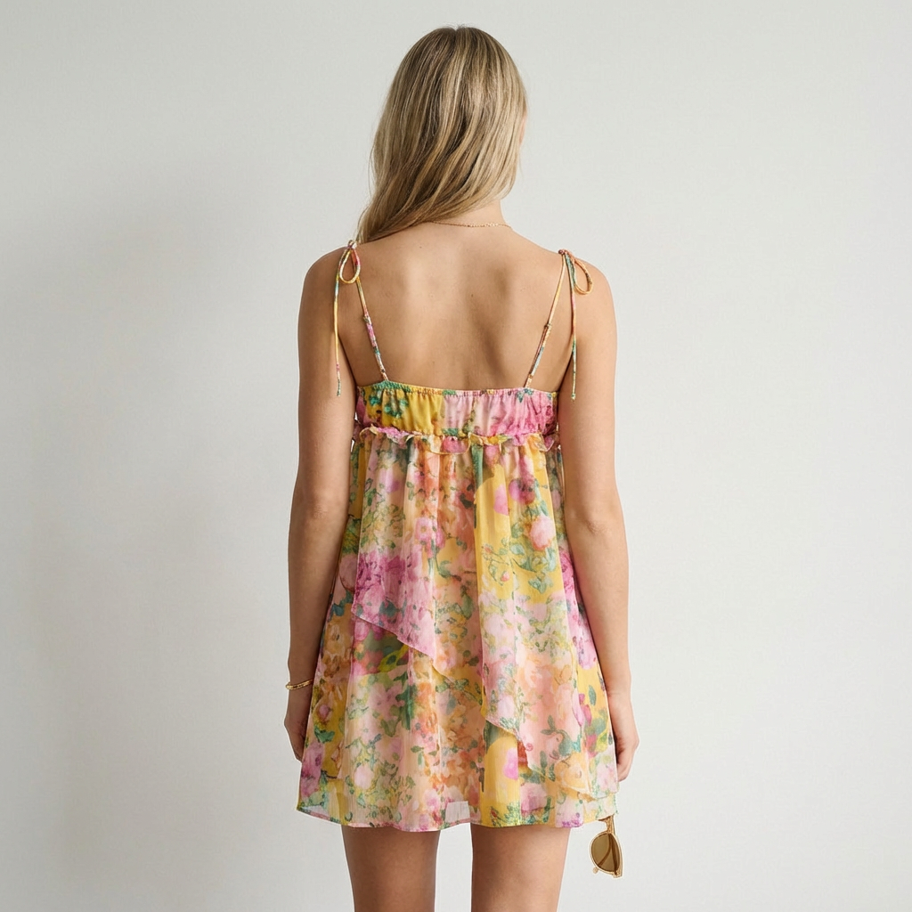Ariana | Vestido Floral Multicolor