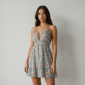 Natalia | Vestido Floral Cruzado