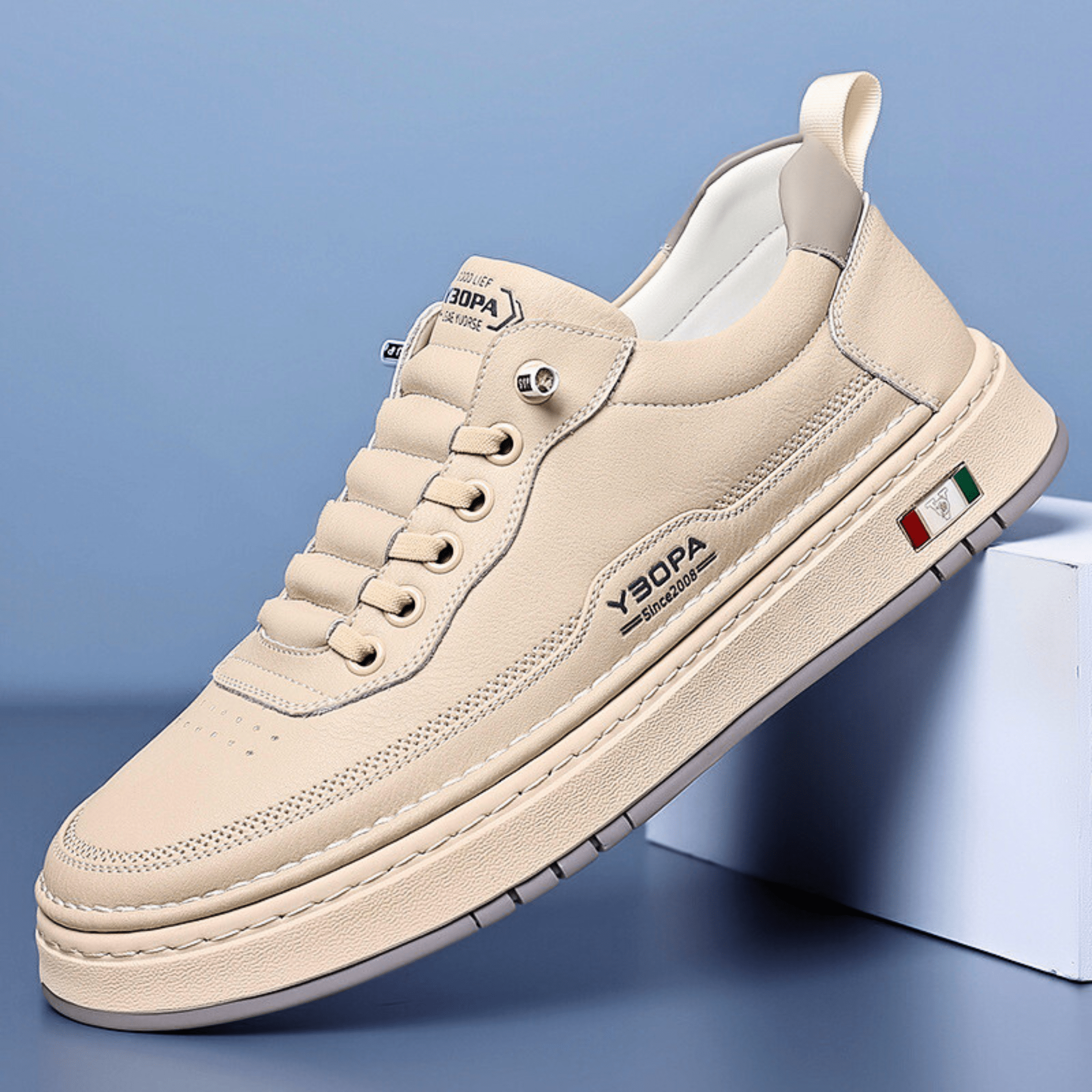 Carlos | Zapatillas de Cuero Clásicas
