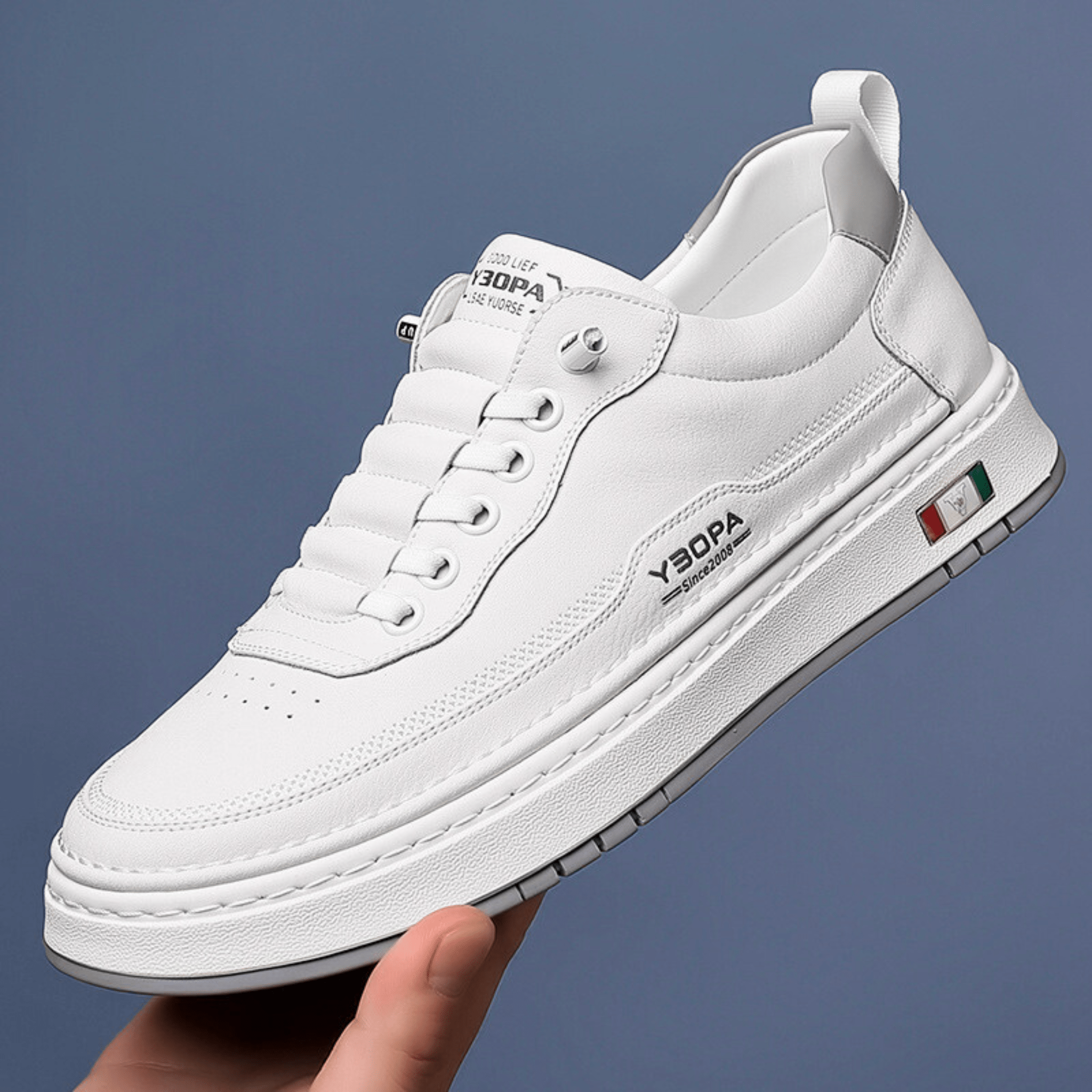 Carlos | Zapatillas de Cuero Clásicas