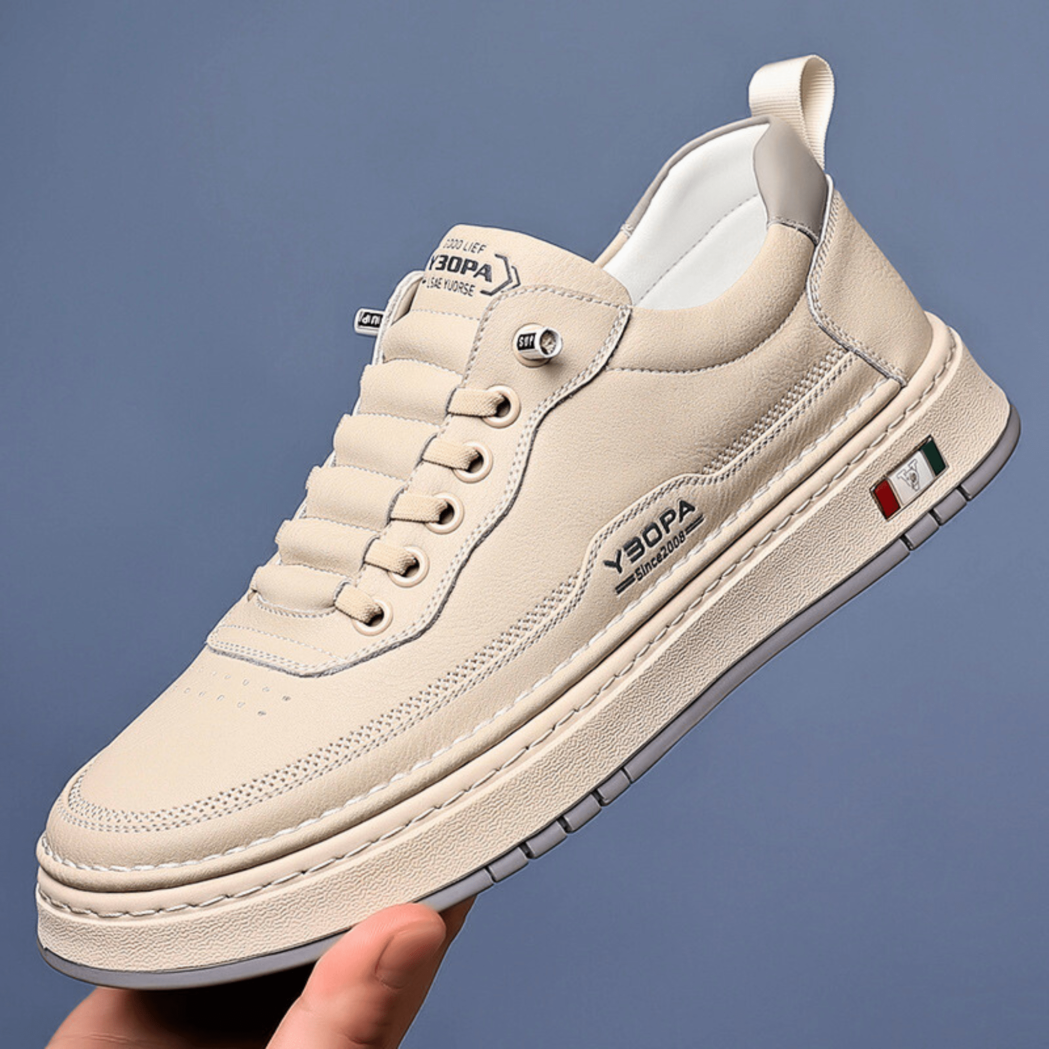 Carlos | Zapatillas de Cuero Clásicas