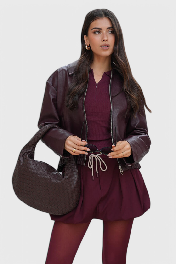 Cayetana | Bolso de Hombro Mediano Tejido